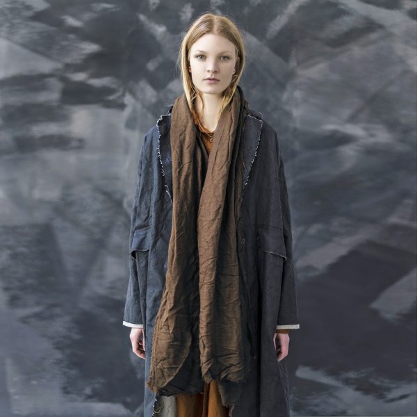 Cashmere Scarf Sophie By Hannoh Wessel - Brown